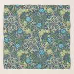 Seaweed, William Morris Scarf<br><div class="desc">William Morris (24 March 1834 – 3 October 1896) was a British textile designer, poet, novelist, translator, and socialist activist associated with the British Arts and Crafts Movement. He was a major contributor to the revival of traditional British textile arts and methods of production. His literary contributions helped to establish...</div>