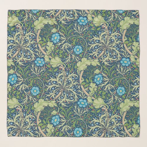 Seaweed William Morris Scarf