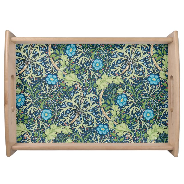 Seaweed, William Morris Serving Tray (Front)