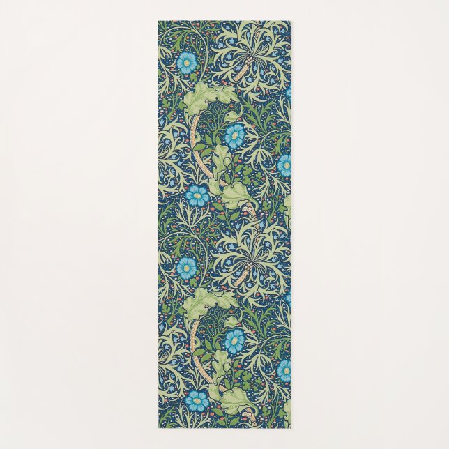 Seaweed, William Morris Yoga Mat (Front)