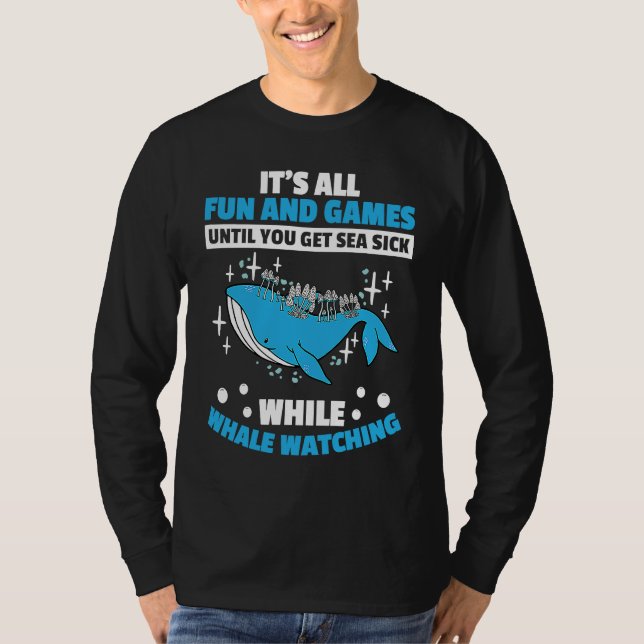 Seaworld Cetacean Orca Whale Watching T-Shirt (Front)