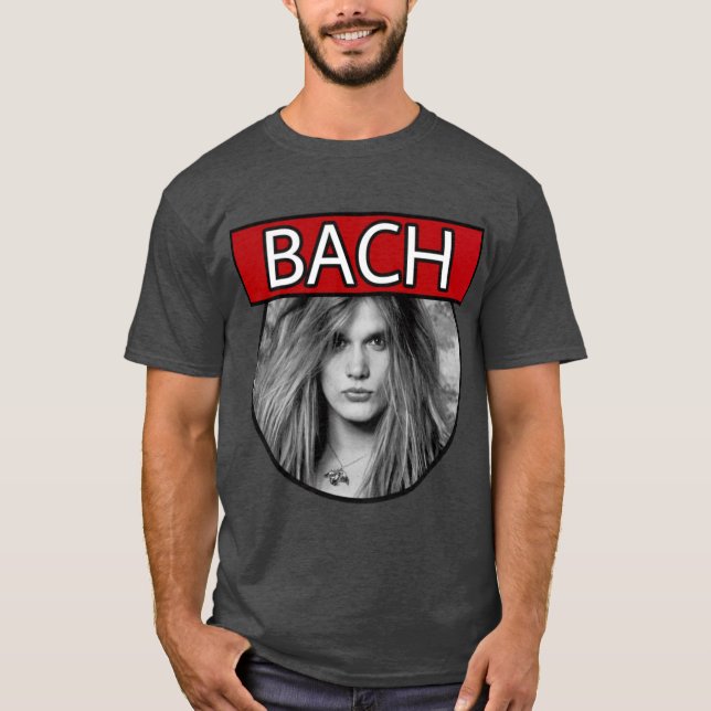 Sebastian Bach Skid Row friend friends T-Shirt (Front)