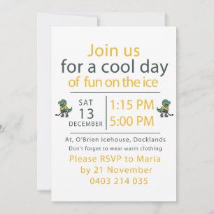 Sebastian Birthday 7th  Invitation