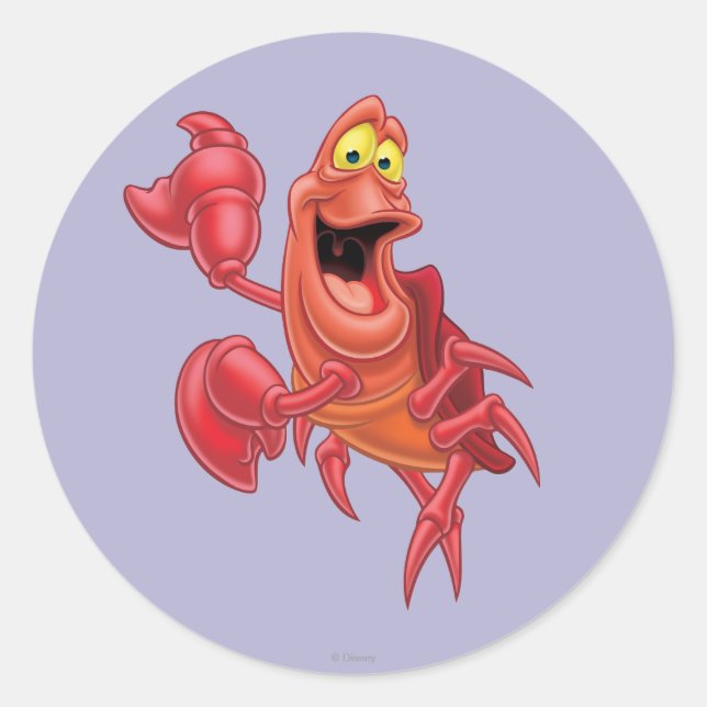 Sebastian Classic Round Sticker (Front)