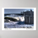 Sebastian Inlet Poster<br><div class="desc">Sebastian Inlet,  Surfers flock to its wave that refracts off the Jetty</div>