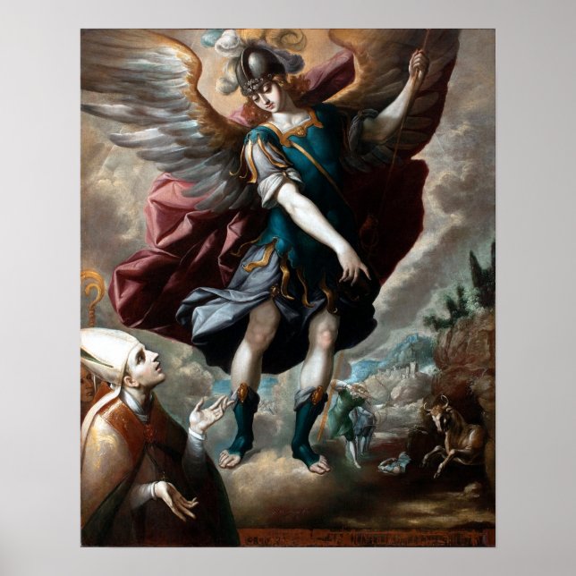 Sebastian Lopez de Arteaga Saint Michael Poster (Front)
