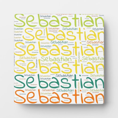 Sebastian Plaque