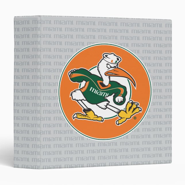 Sebastian The Ibis 3 Ring Binder (Front/Spine)