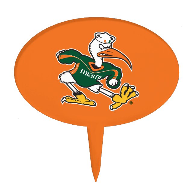 Sebastian The Ibis Cake Topper (Front)