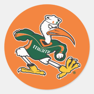 Sebastian The Ibis Classic Round Sticker