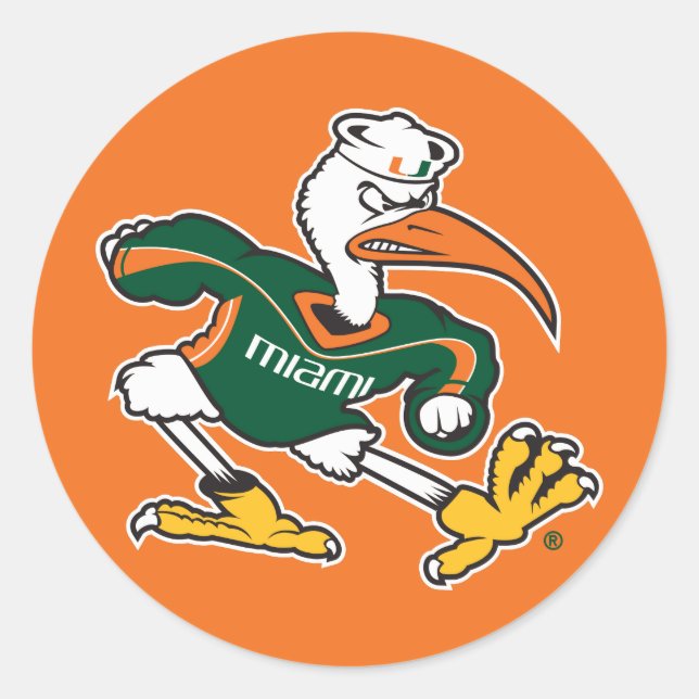 Sebastian The Ibis Classic Round Sticker (Front)