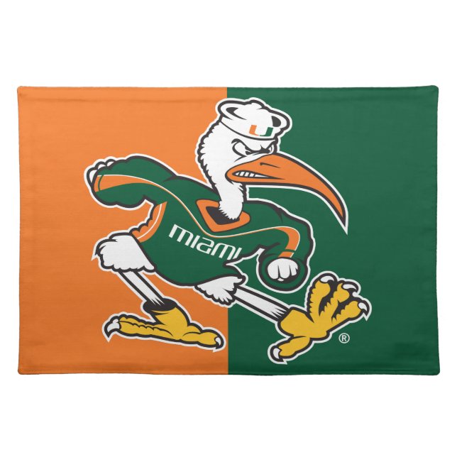 Sebastian The Ibis Cloth Placemat (Front)