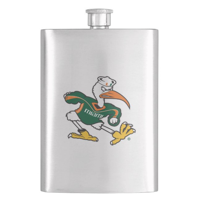 Sebastian The Ibis Flask (Front)