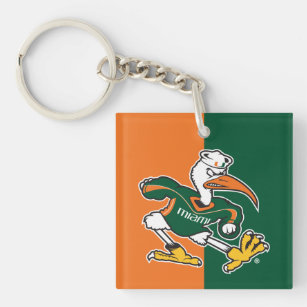 Small Miami Dolphin Wood Key Chain, Souvenir Gift Feature: Miami Florida,  Miami Beach, Assortment, 4.5 (Random Pick- 1Pcs)