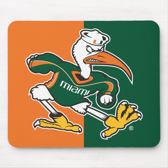 Sebastian The Ibis Mouse Pad (Front)