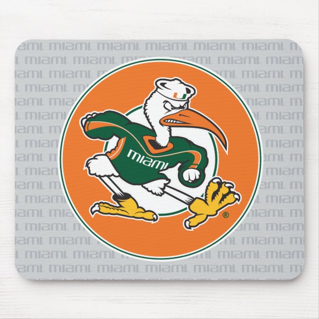 Sebastian The Ibis Mouse Pad (Front)
