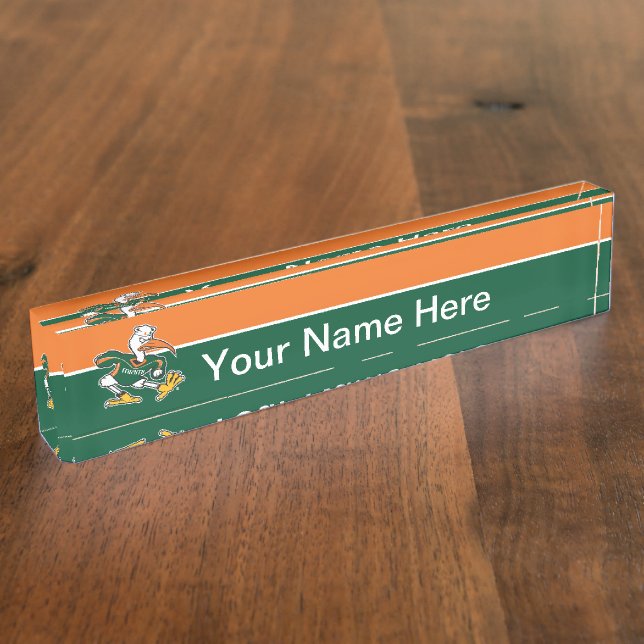 Sebastian The Ibis Name Plate (Side)