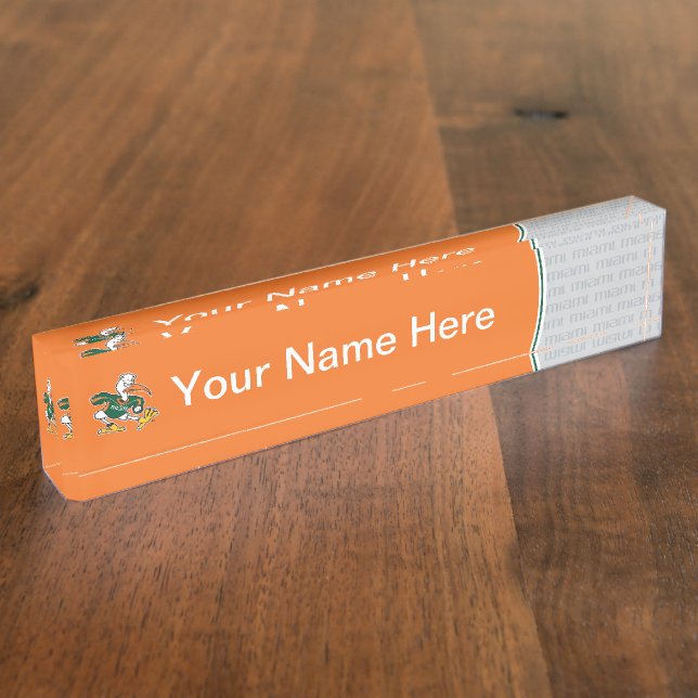 Sebastian The Ibis Nameplate (Side)