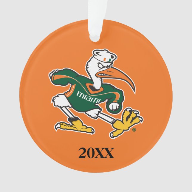 Sebastian The Ibis Ornament (Front)