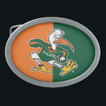 Sebastian The Ibis Oval Belt Buckle<br><div class="desc">Get all of the best University of Miami gear at Zazzle.com! Support the Hurricanes in style with these products that are perfect for students, alumni, family, and fans. All of these products are customizable with your name, your sport, or your class year. Represent the U by sporting Green and Orange...</div>