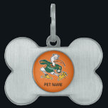 Sebastian The Ibis Pet Name Tag<br><div class="desc">Get all of the best University of Miami gear at Zazzle.com! Support the Hurricanes in style with these products that are perfect for students, alumni, family, and fans. All of these products are customizable with your name, your sport, or your class year. Represent the U by sporting Green and Orange...</div>