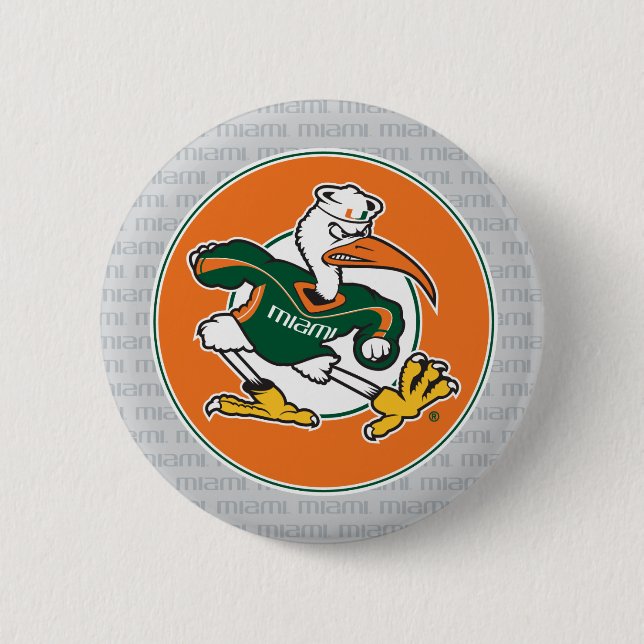 Sebastian The Ibis Pinback Button (Front)