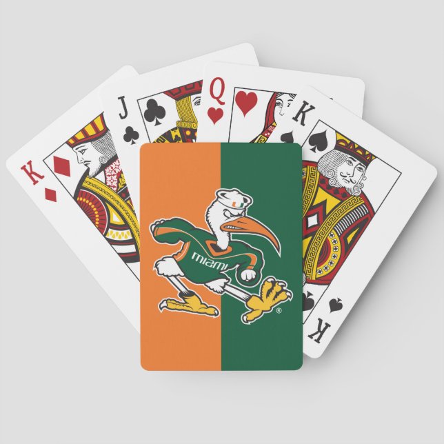 Sebastian The Ibis Poker Cards (Back)