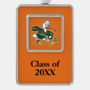 Sebastian The Ibis Silver Plated Framed Ornament