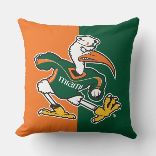 Sebastian The Ibis Throw Pillow