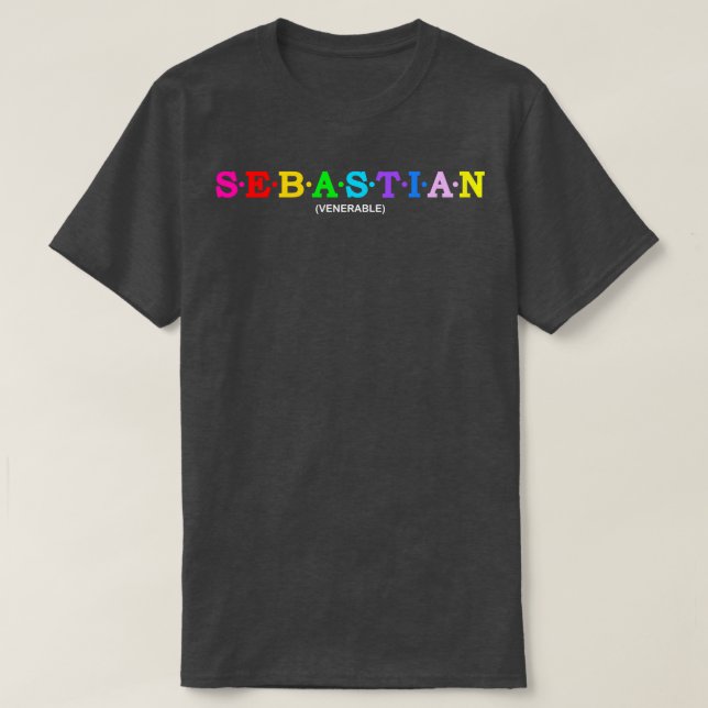 Sebastian Venerable T-Shirt (Design Front)