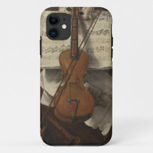 Sebastiano Lazzari Trompe - Violin and Music Notes iPhone 11 Case