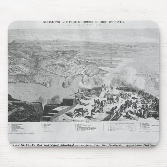 Sebastopol from Fort Constantin Mouse Pad (Front)