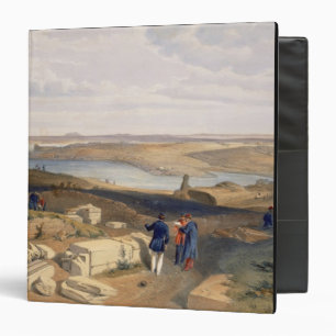 Sebastopol from Old Chersonese, plate from 'The Se 3 Ring Binder