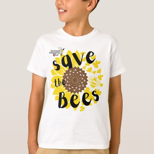 SEBC Save the Bees Kids t_shirt