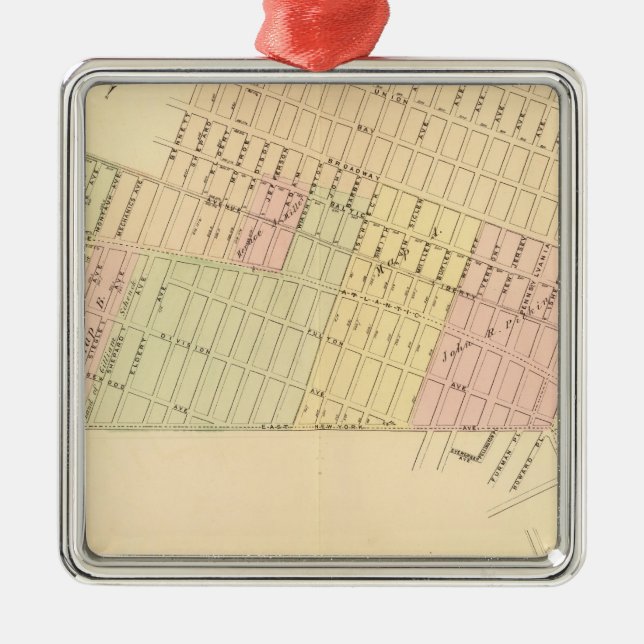 Sec 9 East New York Metal Ornament (Front)