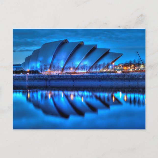 SEC Armadillo, Glasgow Postcard (Front)
