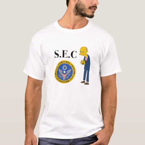 SEC Suing Everything Crypto Gary T_Shirt