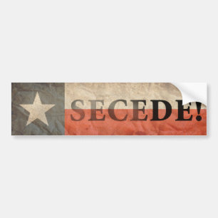 Secede! Bumper Sticker