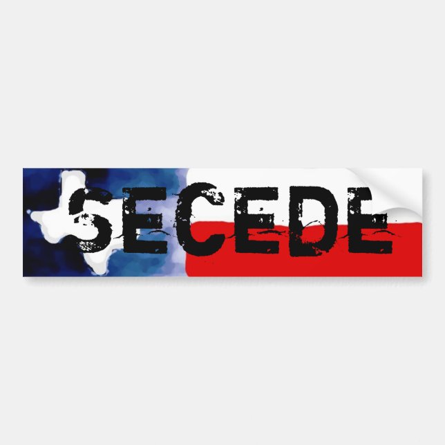 Secede Bumper Sticker (Front)