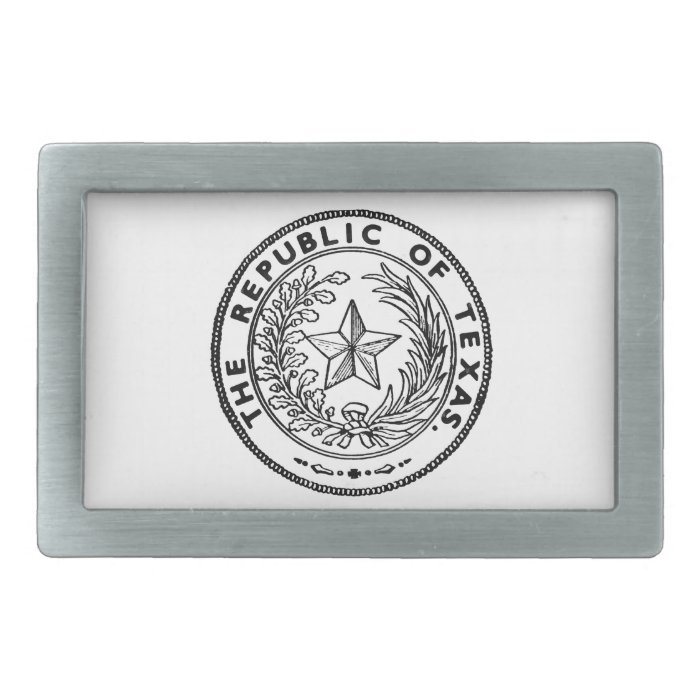 Secede Republic of Texas Belt Buckles