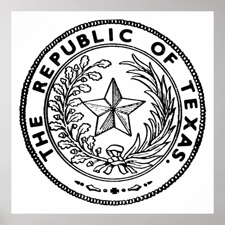 Secede Republic of Texas Poster | Zazzle