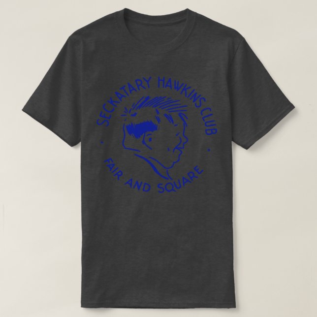 Seckatary Hawkins Club T-Shirt (Design Front)