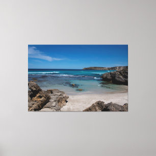 Secluded bay on Kangaroo Island Canvas Print