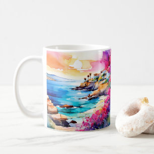 "Secluded Beach" Coffee Mug