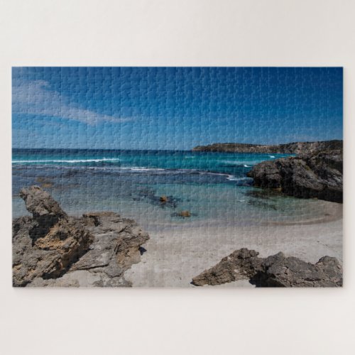 Secluded beach in paradise 1014 pieces jigsaw puzzle