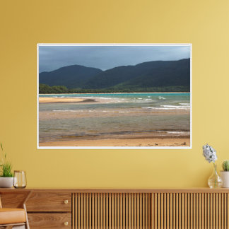 Secluded Cove in Wilsons Promontory Australia Canvas Print
