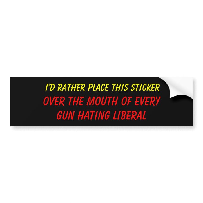 second amendment car sticker bumper sticker