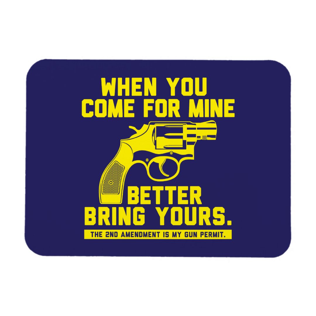 Second Amendment Gun Rights Magnet | Zazzle