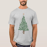 Second Amendment Hunter&#39;s Christmas Tree T-shirt at Zazzle