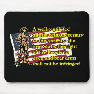 Second Amendment Mouse Pad